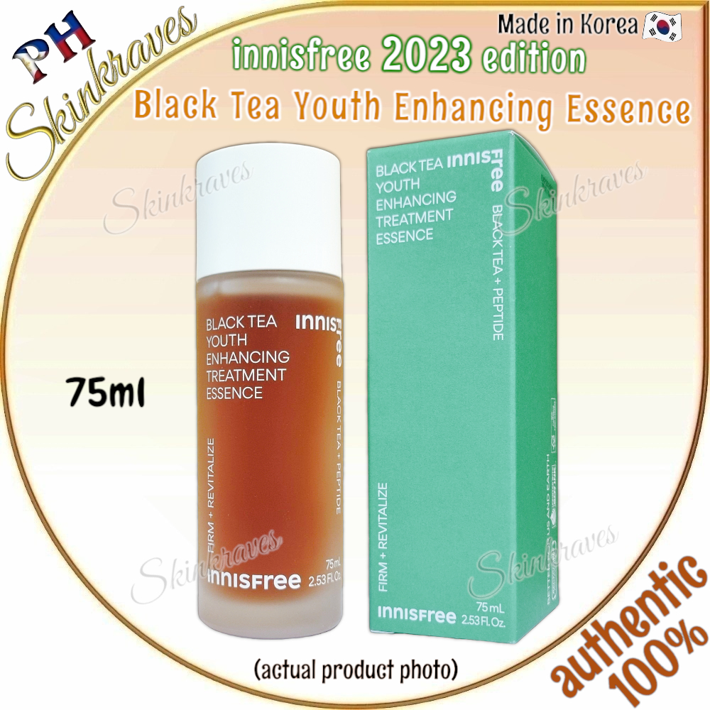INNISFREE Black Tea Youth Enhancing Essence(2023) Shopee Philippines