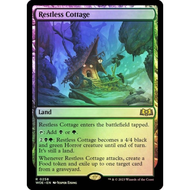 Restless Cottage - WOE - Rare - MTG Cards (Wotc) | Shopee Philippines