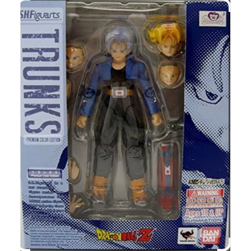 Sh Figuarts Premium Color Edition Trunks (1/12 Scale) Shopee Philippines