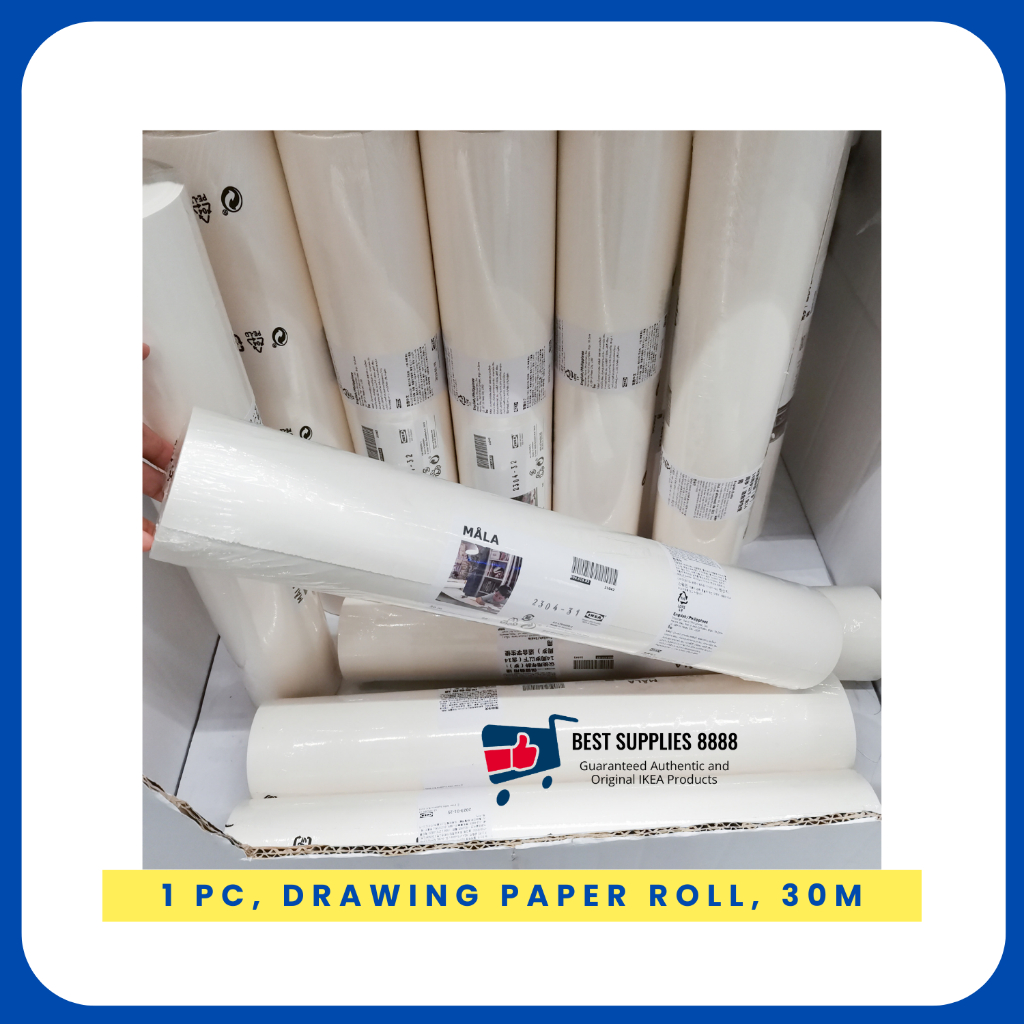 BestSupplies Authentic MALA Kids Drawing paper roll, children art ...
