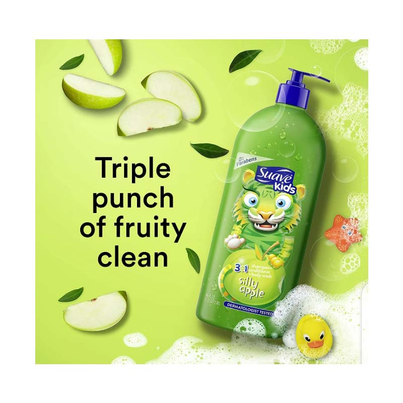 Silly Apple 3in1 Shampoo, Conditioner, 532ML Shopee Philippines