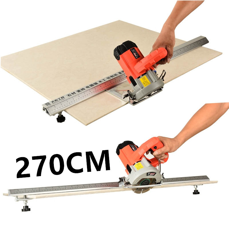 Woodworking tools Circular Saw Cutting Machine Guide Foot Ruler ...