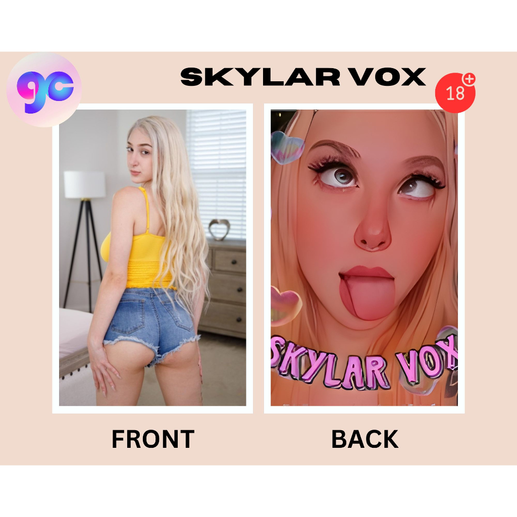 Skylar Vox - UPDATED [NSFW] High Quality Photocards | Shopee Philippines