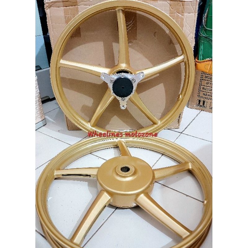 5spoke 17s mags For Aerox V1 and V2 Slim type Enkei/MUTAKIN | Shopee ...