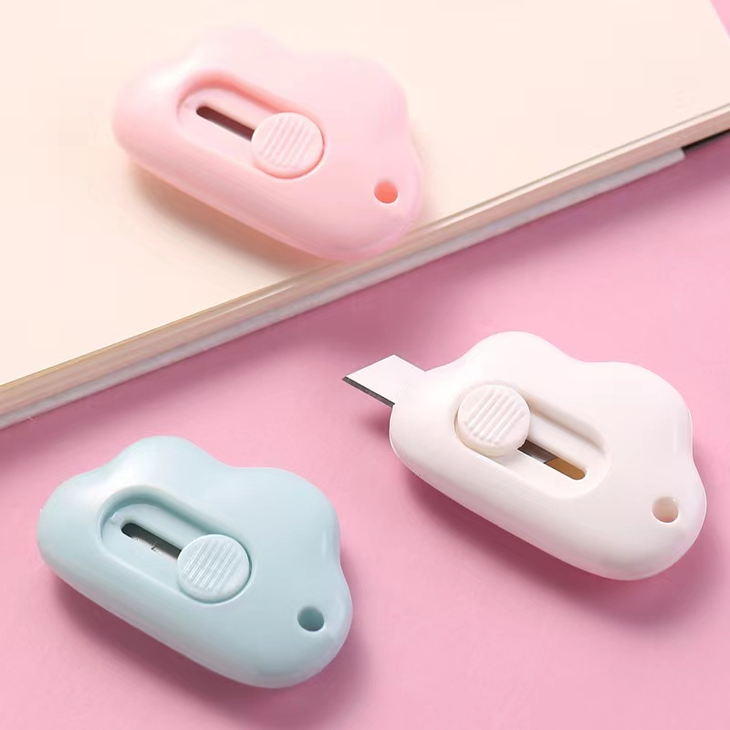 STATIONARY MINI CUTTER UTILITY MINI KNIFE RETRACTABLE PARCEL CUTTER ...