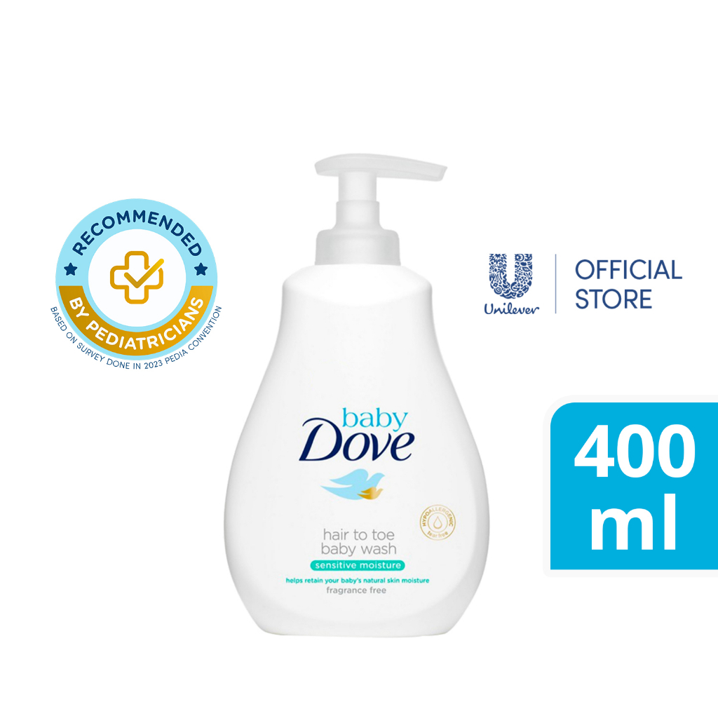 Baby dove hair store to toe wash