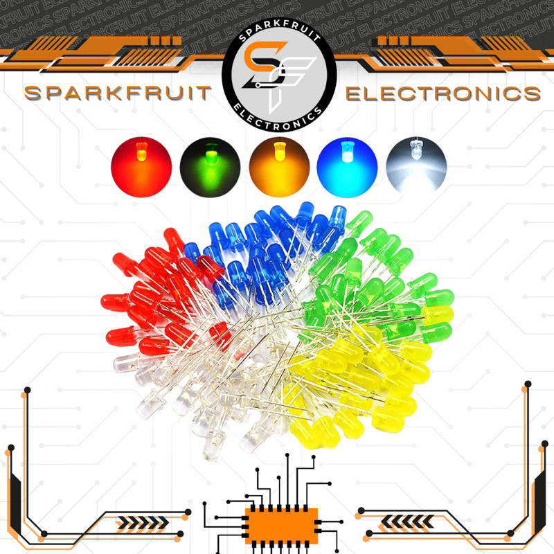 LED light Standard Illumination(5mm) (sold per 5pcs) | Shopee Philippines