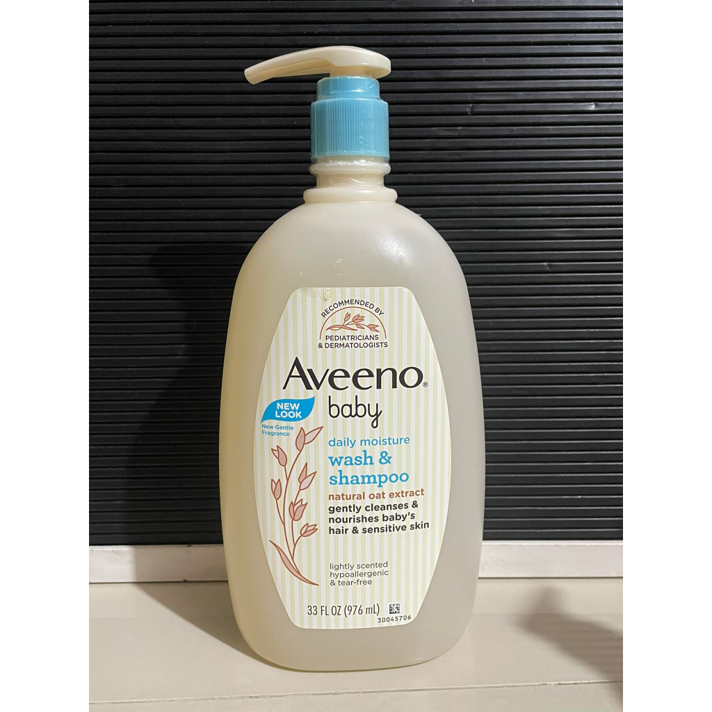 AVEENO BABY WASH & SHAMPOO 354 /976ml | Shopee Philippines