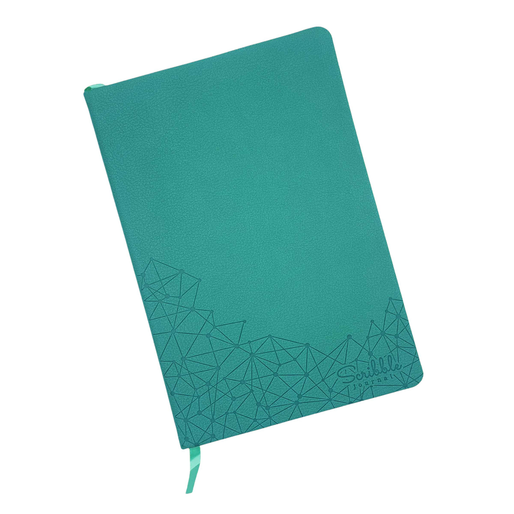 Scribble notebook/ journal Constellation Teal color | Shopee Philippines