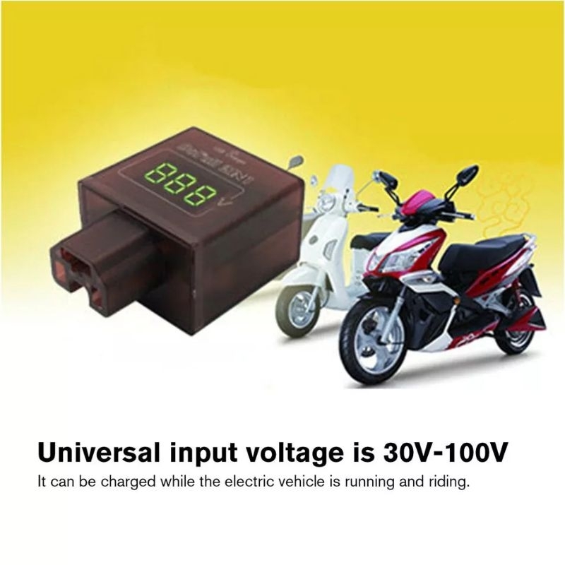Ebike Digital Voltmeter 48V/60V/72V/96V and Phone USB Charger Shopee Philippines