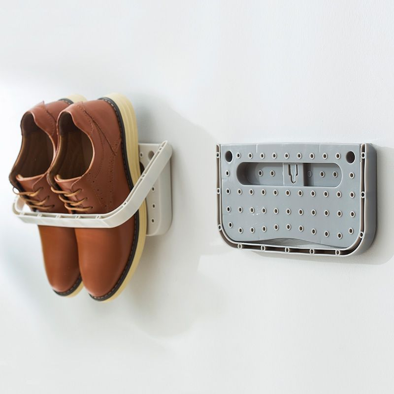 Seamless Wall Shoe Rack Wall Mounted Shoe Holder Wall Slipper/Shoe