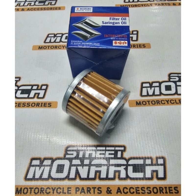 Genuine Sgp Oil Filter For Suzuki Raider 150 Carbfigixxergsxr 150 Genuine Parts Shopee 4722