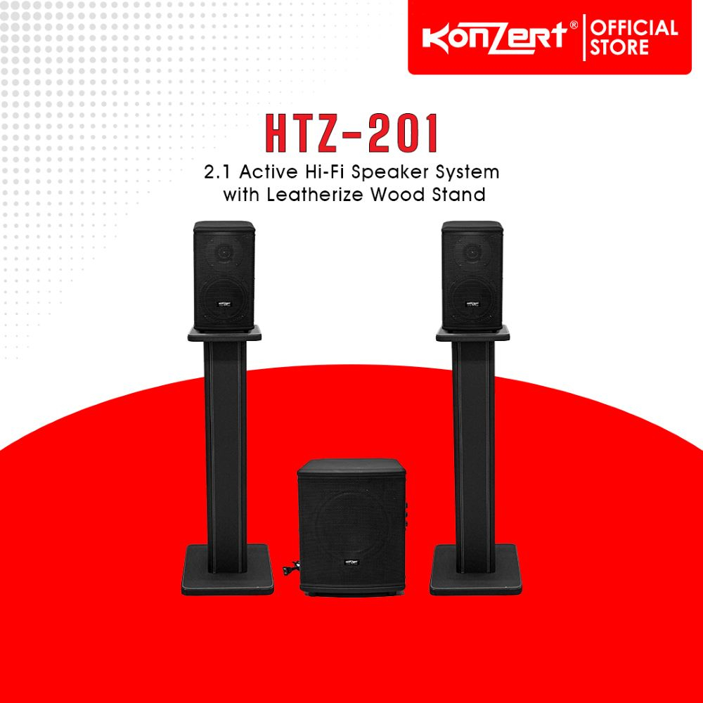 Konzert HTZ201 Active HiFi Speaker System Shopee Philippines
