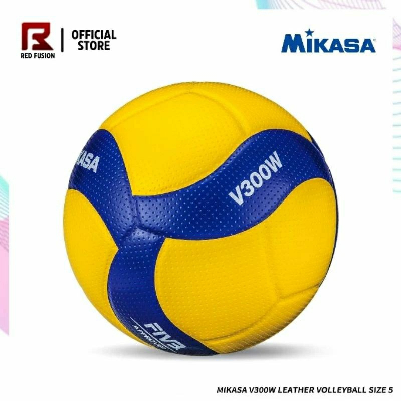 Mikasa V300w Leather Volleyball Legit Shopee Philippines