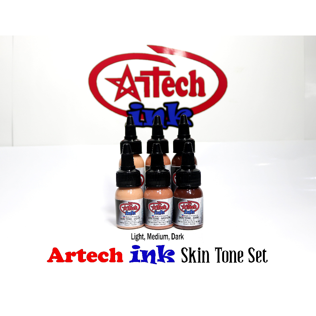 ARTECH INK TATTOO SKIN TONE SET Shopee Philippines