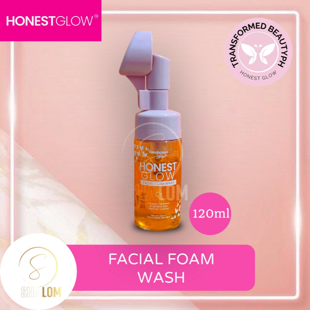 Honest Glow Facial Foam Wash 120ml | Shopee Philippines