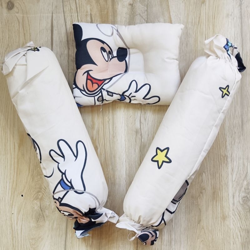 Bolster Pillow Set for baby 2 Hotdog with 1 Pillow Shopee Philippines