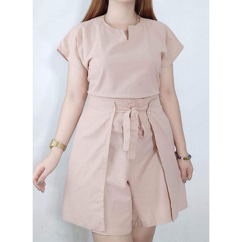 ALICIA OVERLAP SHORT | Shopee Philippines