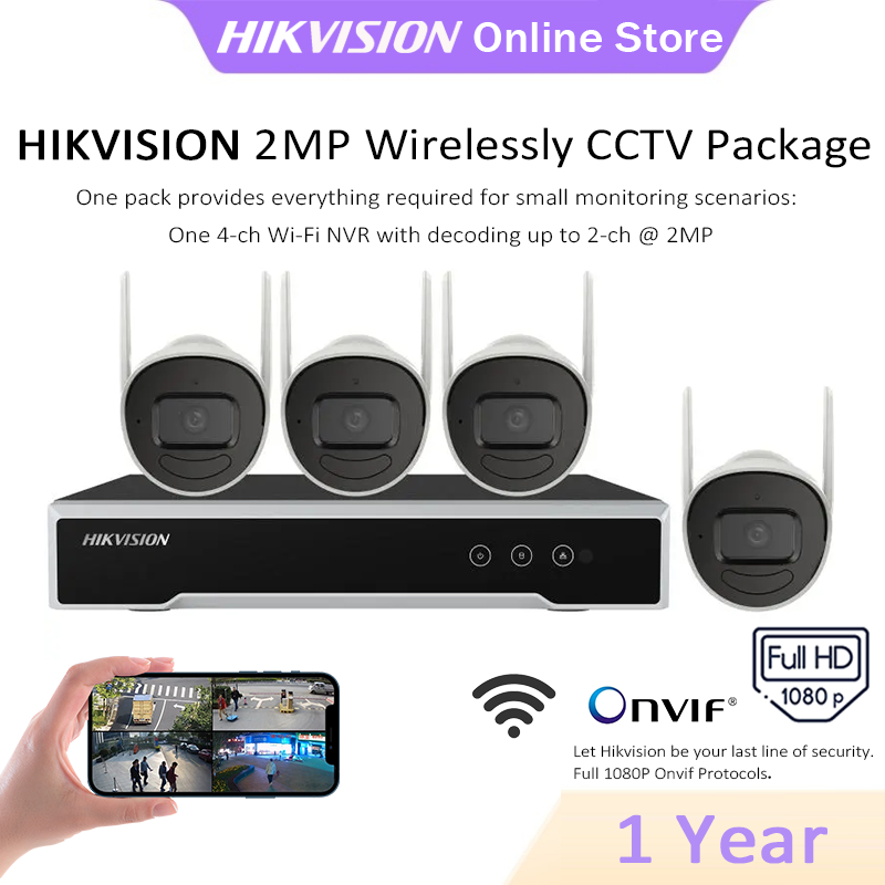 Hikvision 2MP Wirelessly MIMO WLAN Connected IP67 Waterproof Safety
