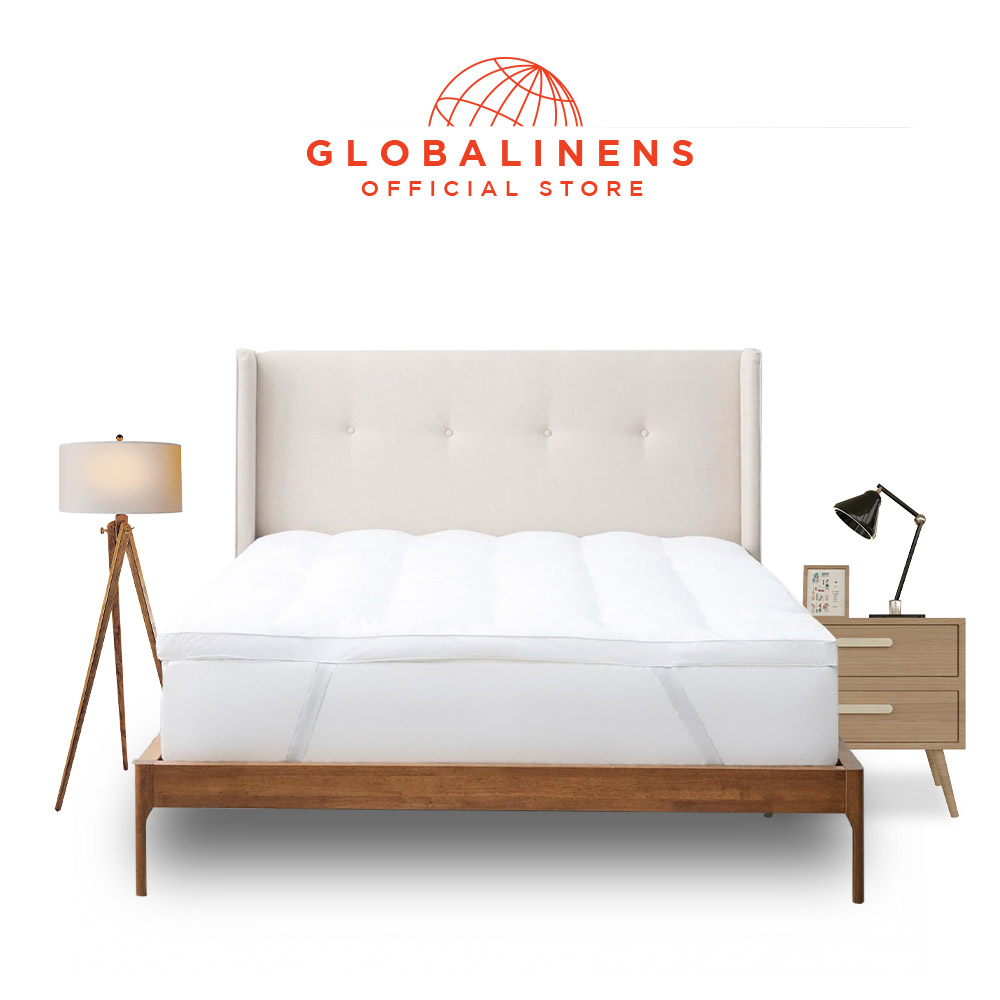 Globalinens European Mattress Topper Fiber Standard Full Queen King