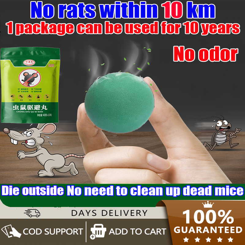 10pcs Red Mothballs For Repellent Rats Cockroaches Mosquitoes Rat ...