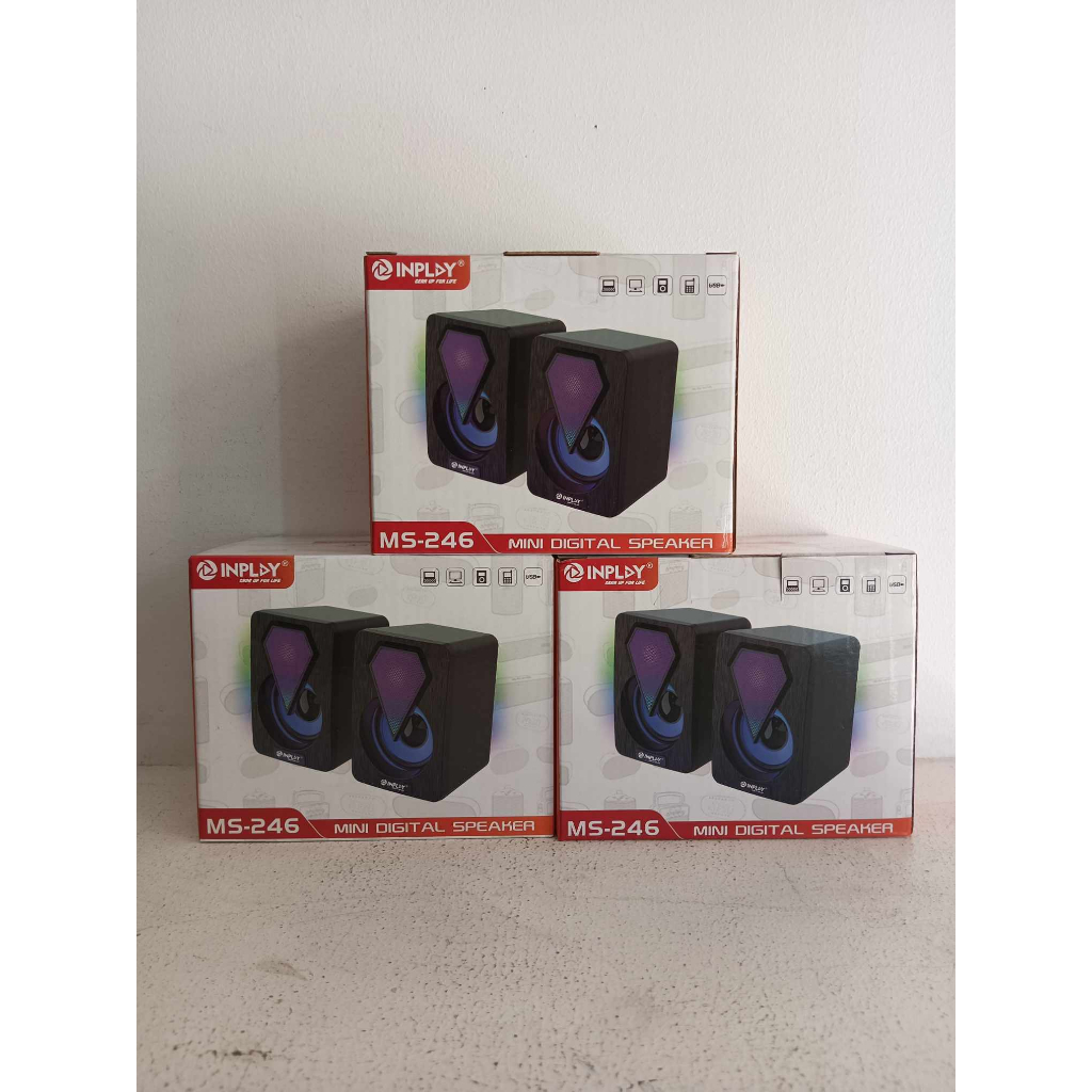 INPLAY SPEAKER MS-246 MINI COMPUTER SPEAKER | Shopee Philippines