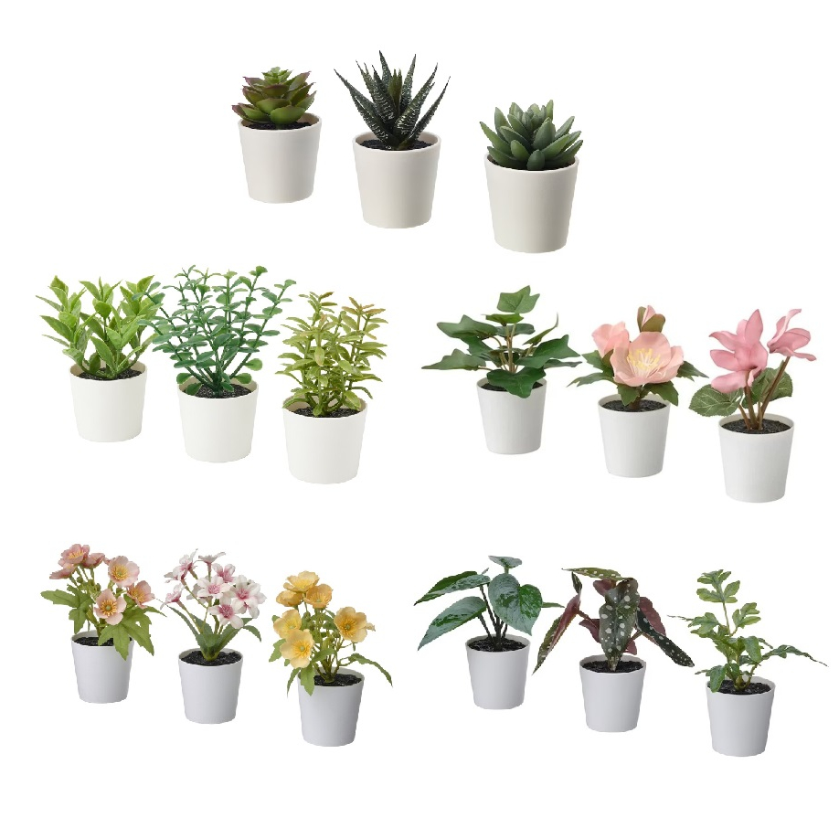 Home Transition Ikea Fejka Artificial potted plant with pot, indoor