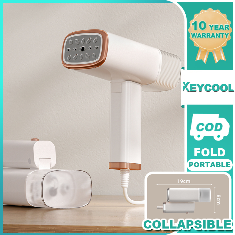 Keycool Steamer Iron For Clothes Flat Mini Iron Steamer Powerful Handheld Portable Steamer Iron