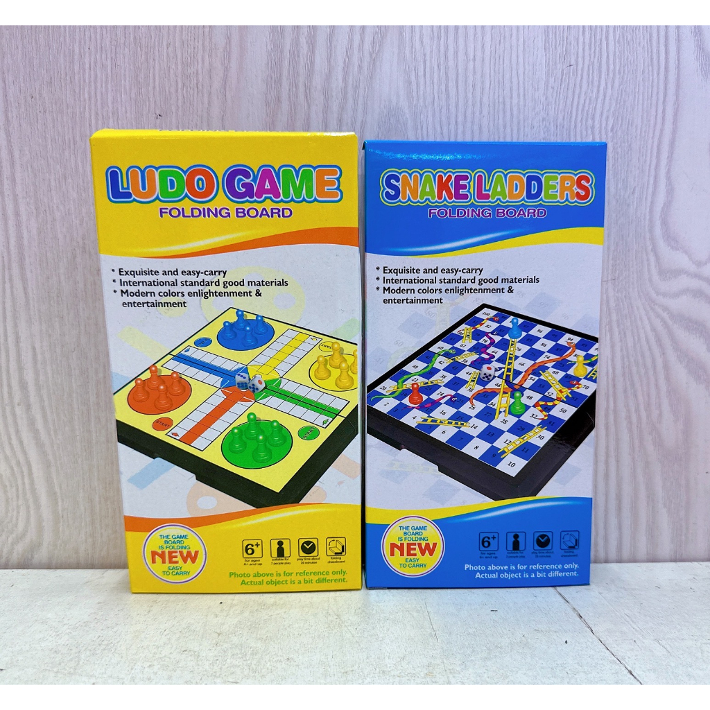 Happytoys Folding Board Children's Chess Toys ~ Snakes And Ladders And 