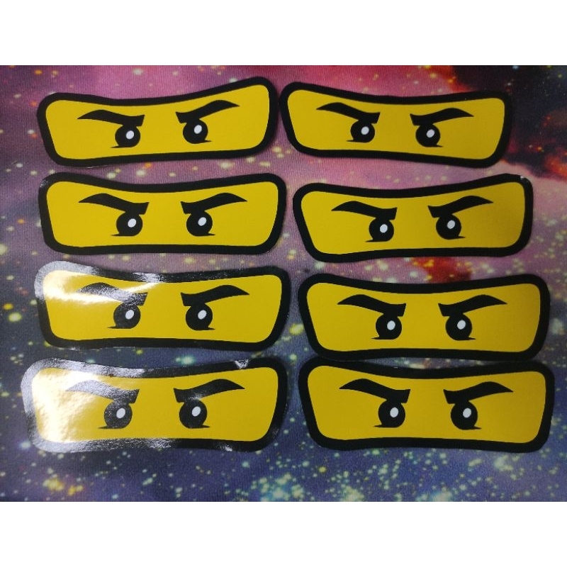 Lego Ninjago Stickers (8pcs per set) | Shopee Philippines