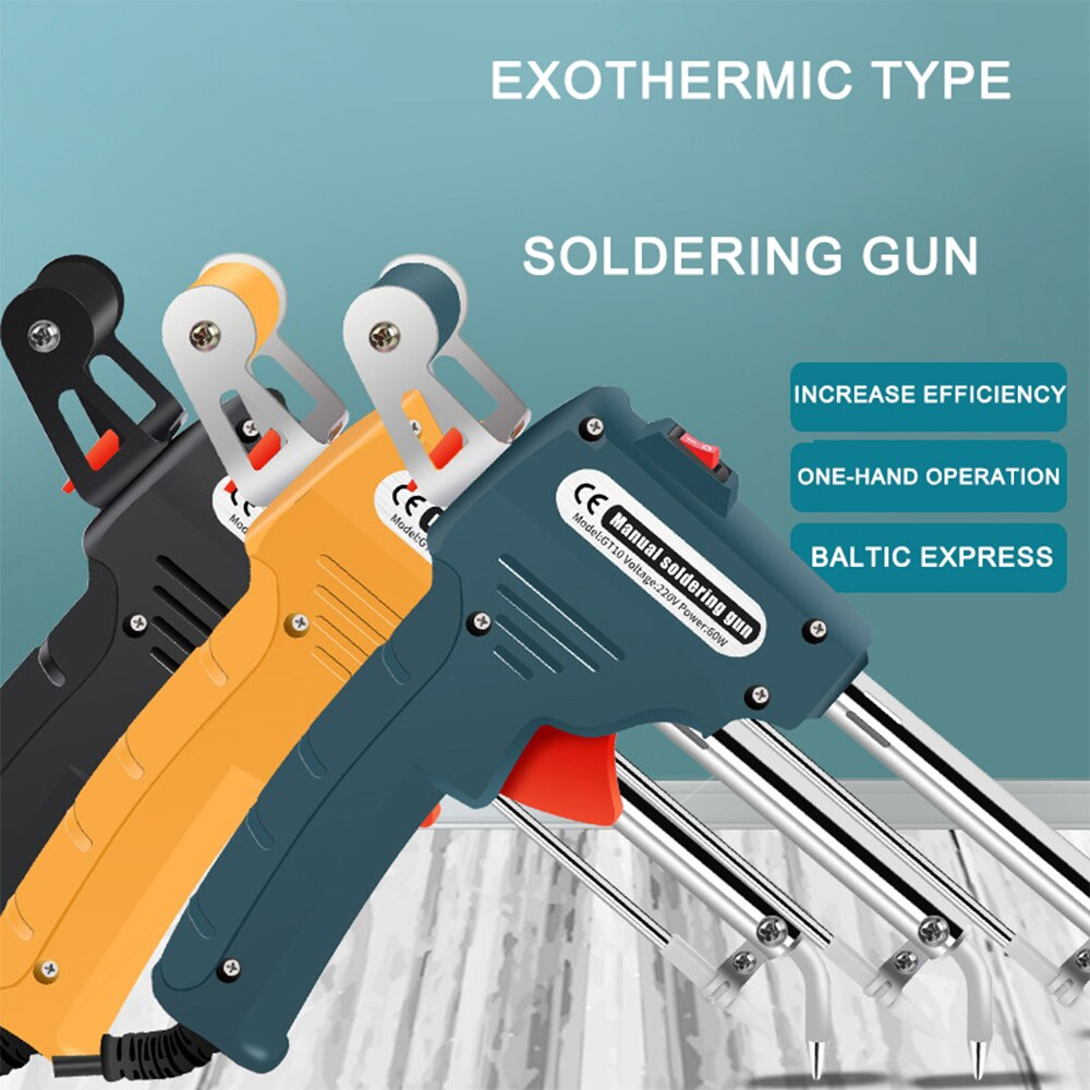 220V 60W External Heated Manual Soldering Gun Send Tin Gun Electric