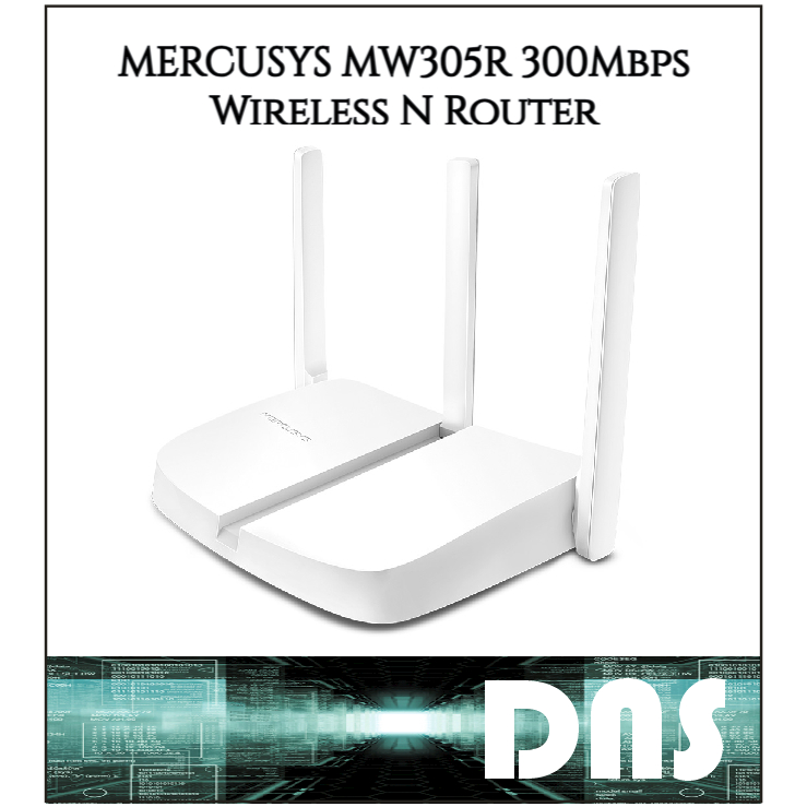 Mercusys Mw305r 300mbps Wireless N Router Three 5dbi Antennas Wifi Wi