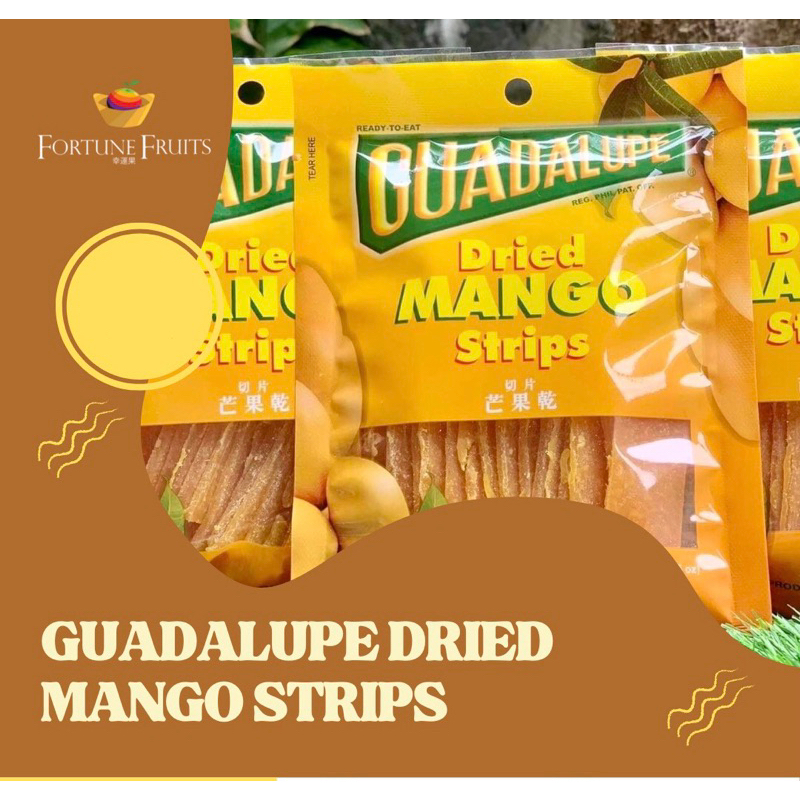 Guadalupe Dried Mango Strips (100g) Shopee Philippines