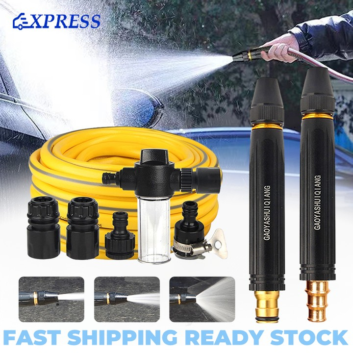Water Jet Car Wash High Pressure Washer Nozzle Garden Hose Spray Gun