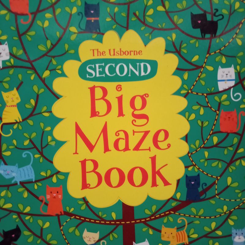 The Usborne Big Maze Book 83s E | Shopee Philippines