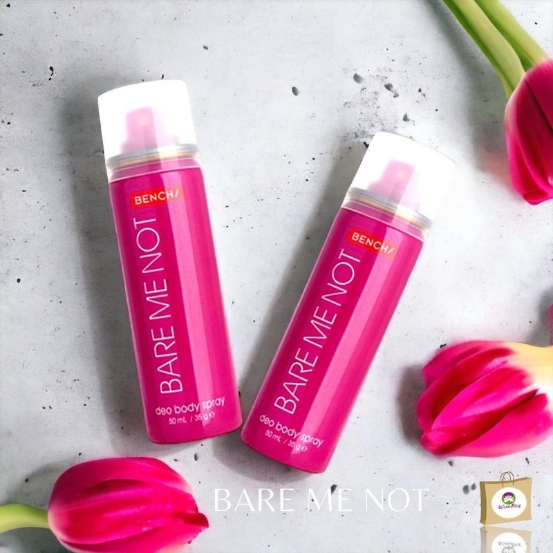 Original Bench Bare Me Not Deo Body Spray 100ml Shopee Philippines