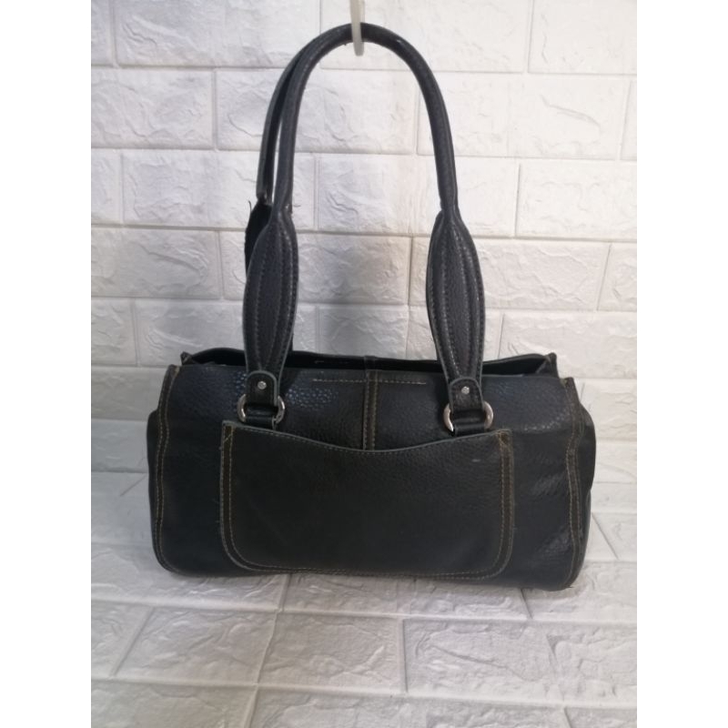 Liz Claiborne Leather Shoulder Bag Shopee Philippines