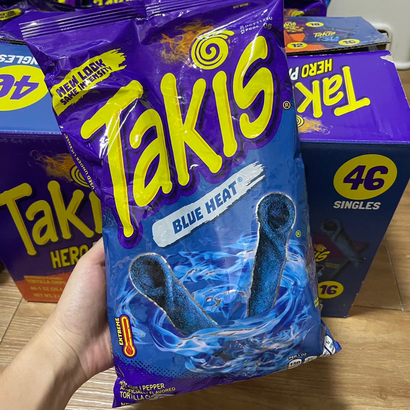 Takis Blue Heat 9.9oz per piece Tortilla Chips Blueheat | Shopee ...