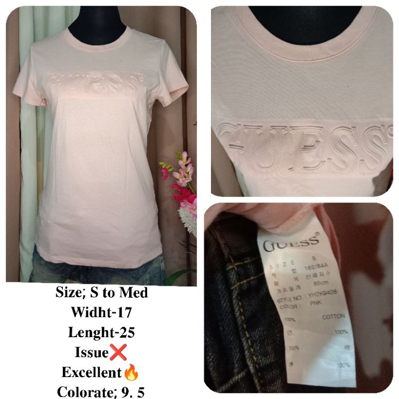 𝙶𝚄𝙴𝚂𝚂 𝙴𝙼𝙱𝙾𝚂𝚂𝙴𝙳 𝙻𝙾𝙶𝙾 𝚝𝚜𝚑𝚒𝚛𝚝 𝚏𝚘𝚛 𝚠𝚘𝚖𝚎𝚗𝚜 (𝚂 𝚝𝚘 𝙼𝚎𝚍) Shopee Philippines