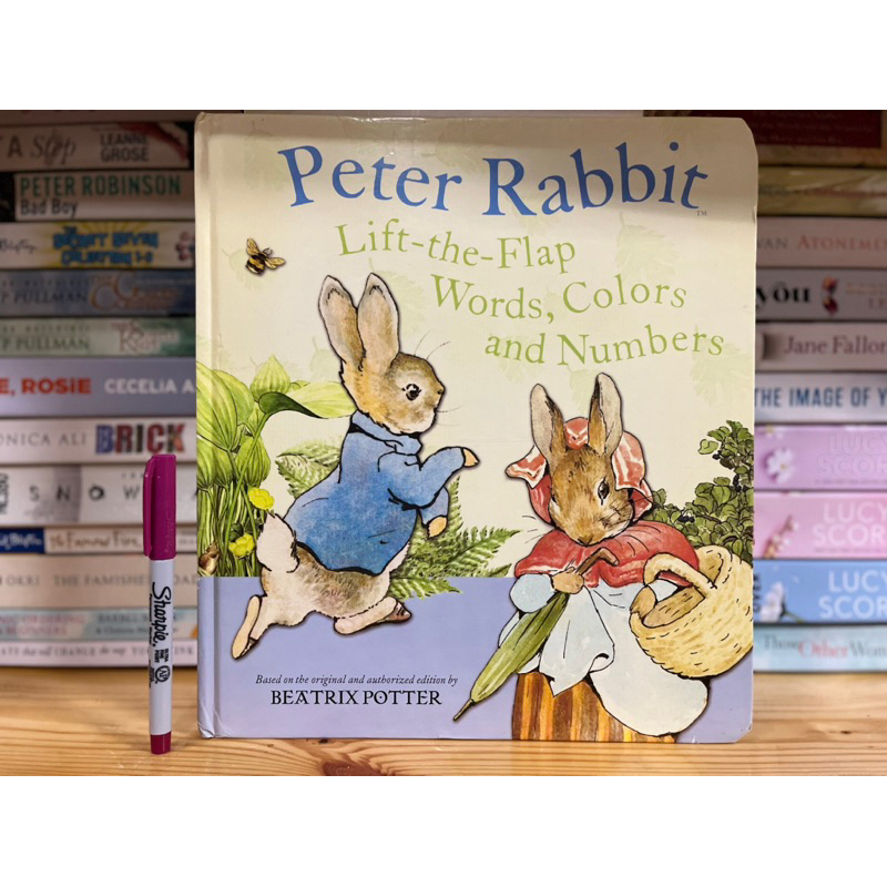 Peter Rabbit Lift The Flap Words, Colors and Numbers by Beatrix Potter ...