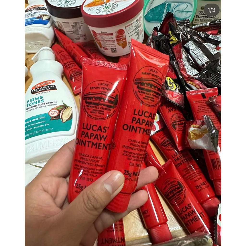 Authentic Lucas Papaw Ointment 25g | Shopee Philippines