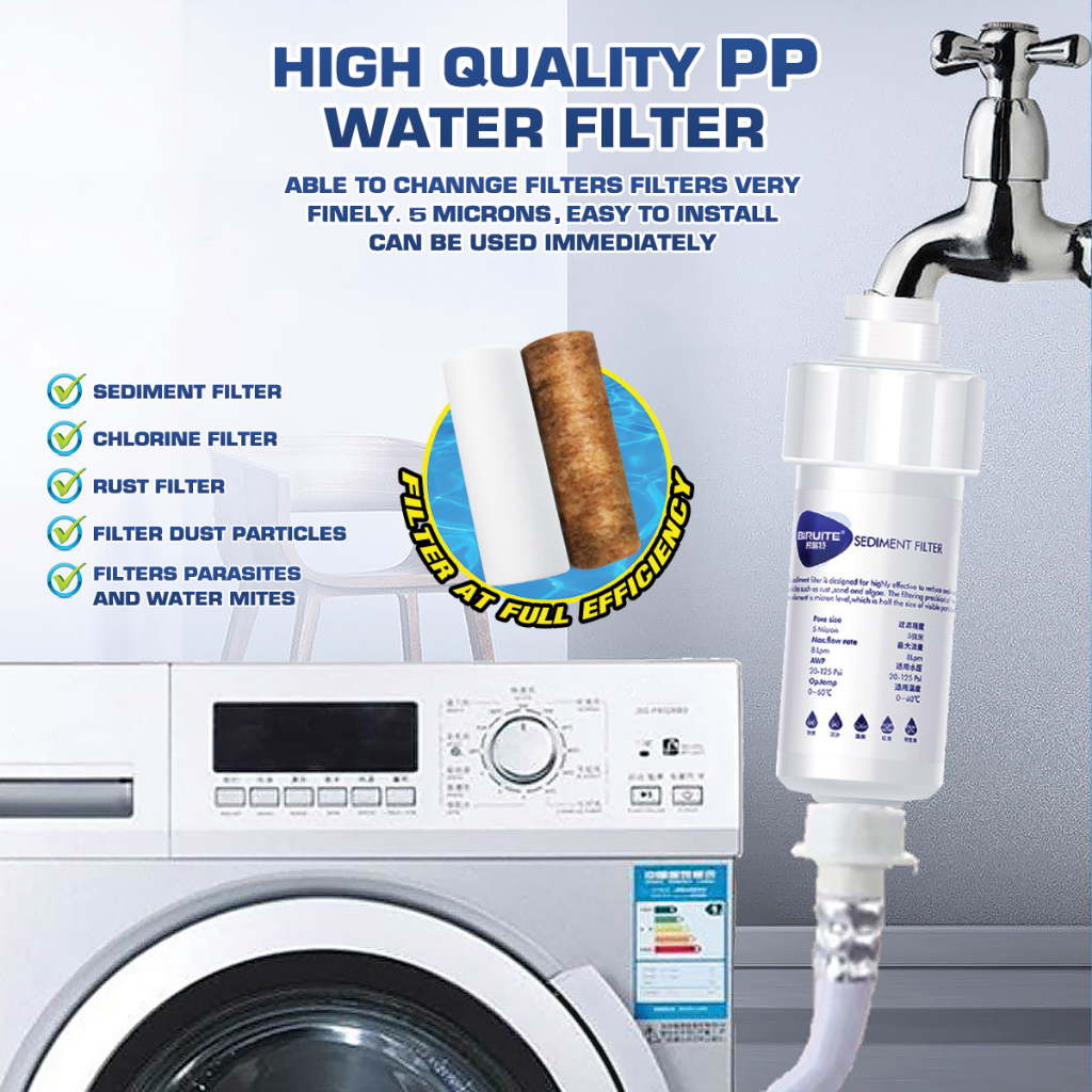 Washing Machine Water Filter Universal Sediment PP Cotton Filter ...