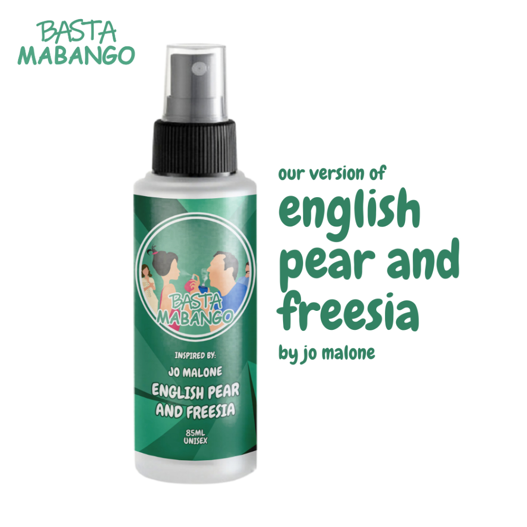 Basta Mabango JM English Pear and Freesia Inspired Perfume 85 ml for