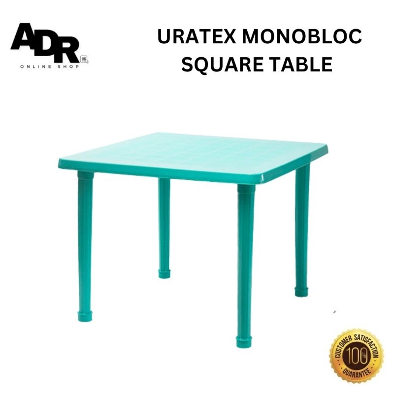 Super Sale Uratex Monoblock block Square Table 4 Seater adr