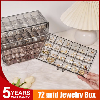 5 Layer Rotating Acrylic Jewelry Box Jewelry Organizer