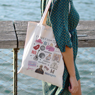 TAYLOR SWIFT TOTEBAG Tote Bag T.S. Taylor Swift Bag Taylor Swift Eras Tote  Bag Easy to Carry Gift Idea Taylor Album 