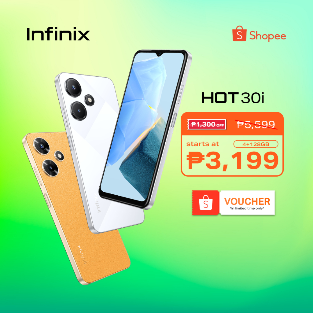 Infinix Hot I Gb Gb Hd Hz Display Year Local Warranty Shopee Philippines