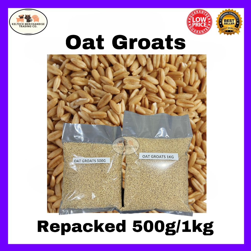 Oat Groats For Birds And Hamsters Small Pet Feeds Food Repacked 500g/1kg Shopee Philippines