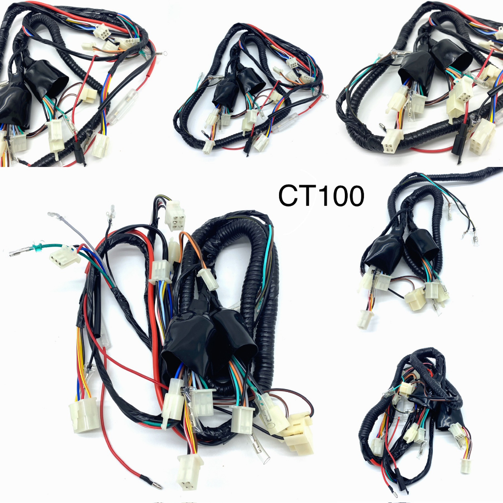 Hirc Motorcycle J Racing Wire Harness Tmx Rs Xrm Wave Mio Ct Rusi Shopee Philippines