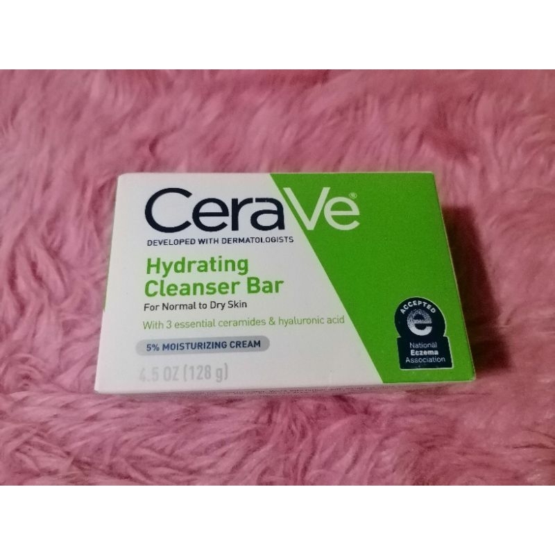 CERAVE Hydrating Cleanser bar soap 128g Shopee Philippines